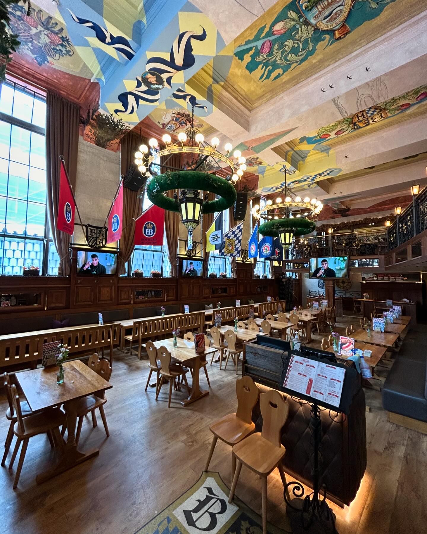 Interior of the Bavaria Brauhaus, Glasgow