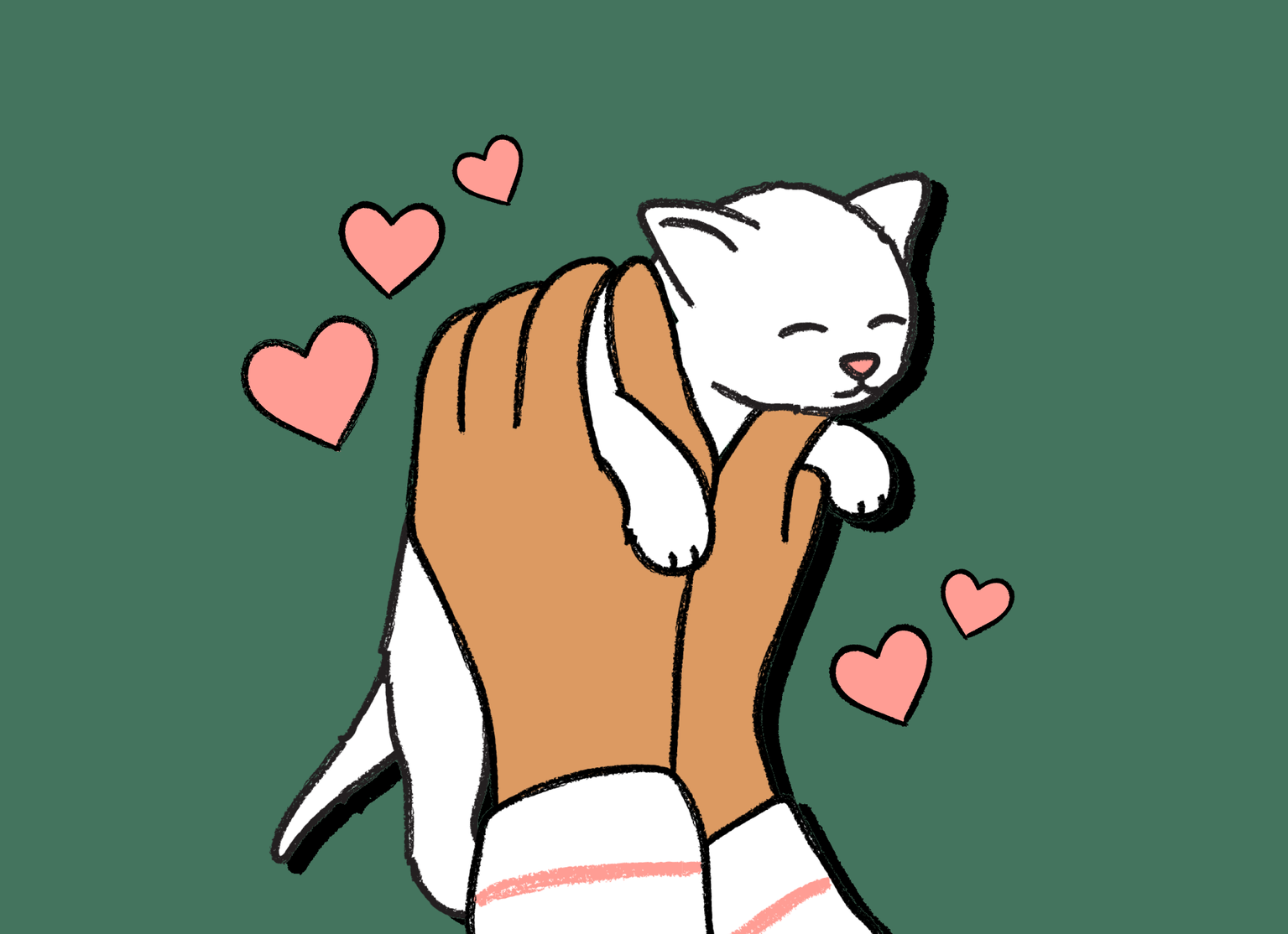 kitten love
