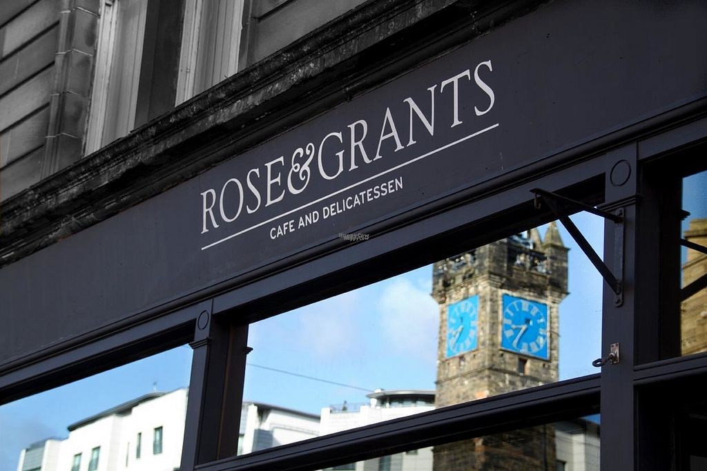 Exterior of Rose and Grants, a Glasgow-based cafe and deli