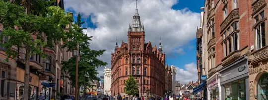 Image of the Old Market area of Nottingham