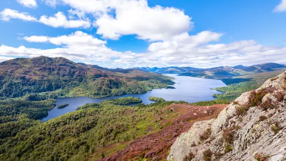 Image of Loch Lomond on a sunny day