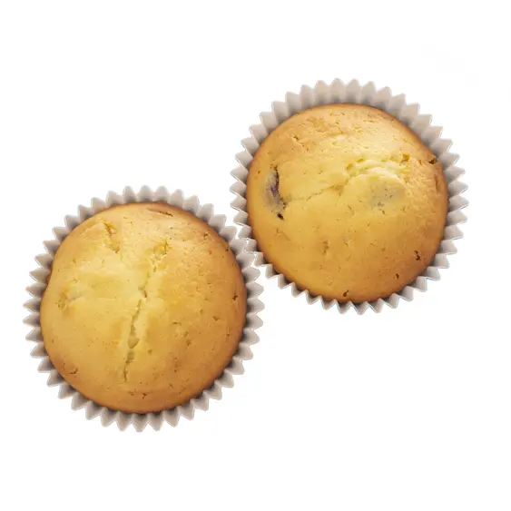 Image of two cupcakes on a white background
