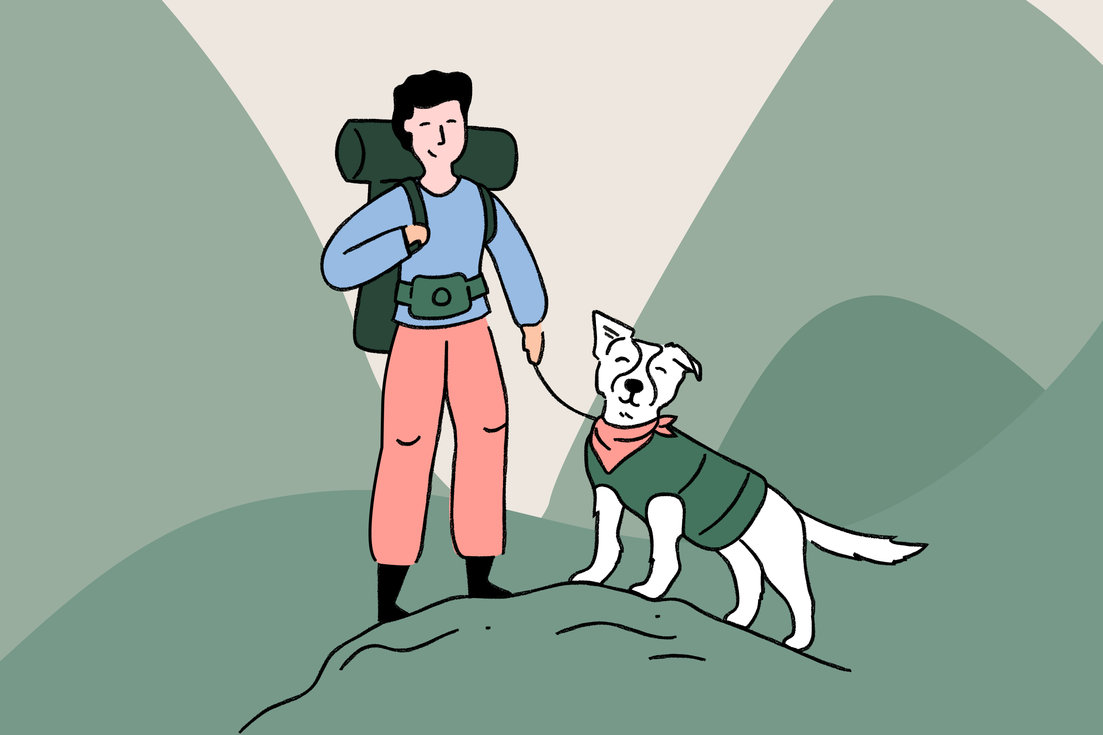 Best Dog breeds for hiking