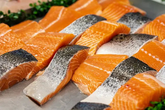 Image of salmon fillets