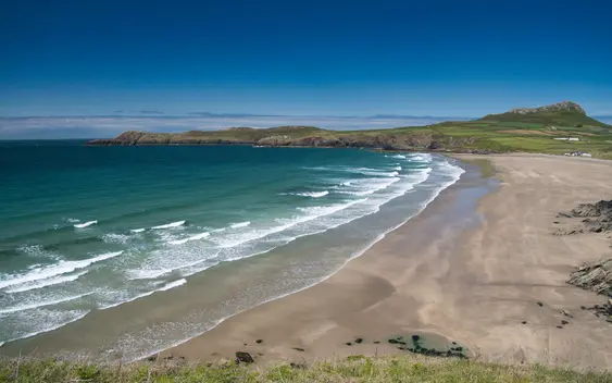 Image of Whitesands Beach near St. David's, Wales