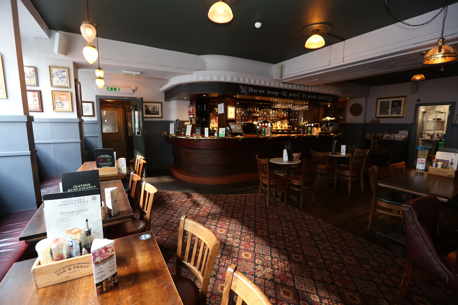 Interior of Cairns Bar, Glasgow