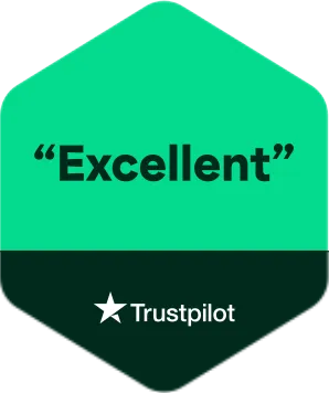 Trustpilot rated excellent badge