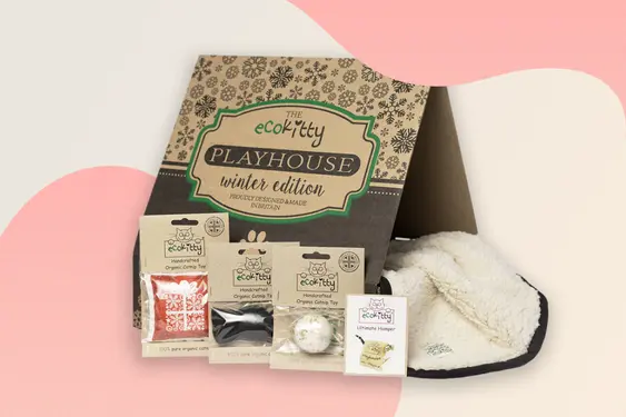 EcoKitty catnip hamper