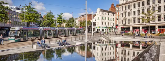 Image of Nottingham city centre